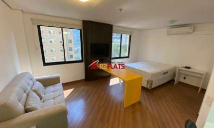 Flat com 1 quarto à venda na Avenida Jamaris, 101, Moema, São Paulo