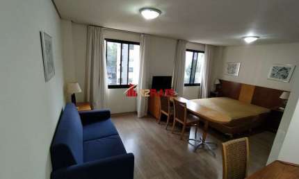 Flat com 1 quarto à venda na Avenida Jamaris, 101, Moema, São Paulo