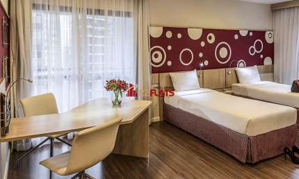 Flat com 1 quarto à venda na Rua Padre João Manuel, 202, Jardins, São Paulo