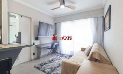 Flat com 1 quarto à venda na Alameda dos Anapurus, 1661, Moema, São Paulo