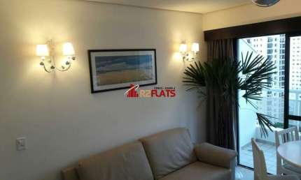 Flat com 1 quarto à venda na Alameda dos Anapurus, 1661, Moema, São Paulo