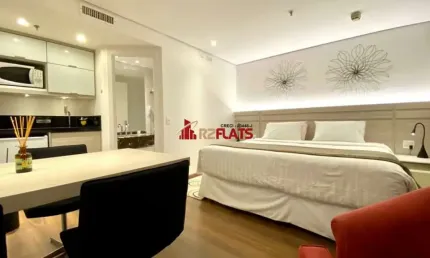 Flat com ótimo preço no bairro Vila Olímpia. Confira!