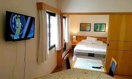 Flat com 1 quarto para alugar na Alameda Campinas, 1213, Jardins, São Paulo