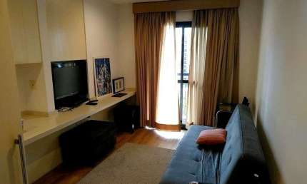 Flat com 1 quarto para alugar na Avenida Lavandisca, 365, Moema, São Paulo
