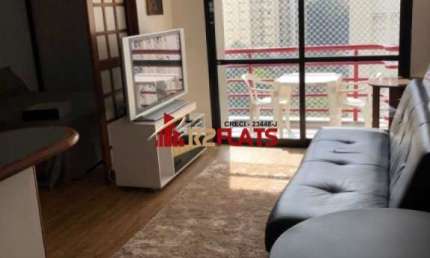 Flat com 1 quarto para alugar na Alameda Jauaperi, 1083, Moema, São Paulo