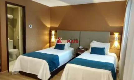 Flat com 1 quarto para alugar na Avenida Ibirapuera, 2907, Moema, São Paulo