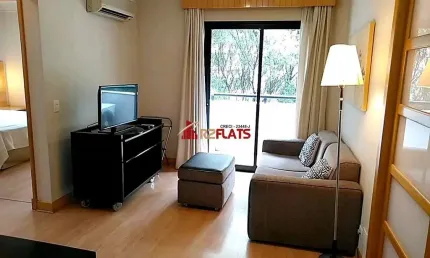 Flat com 1 quarto para alugar na Rua Pintassilgo, 477, Moema, São Paulo