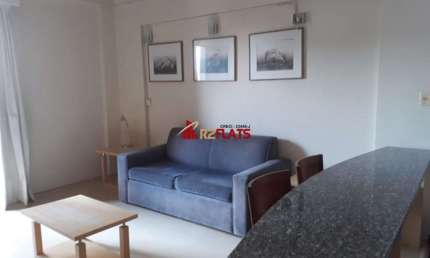 Flat com 1 quarto para alugar na Alameda dos Arapanés, 1142, Moema, São Paulo