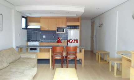 Flat com 1 quarto para alugar na Alameda dos Arapanés, 1142, Moema, São Paulo