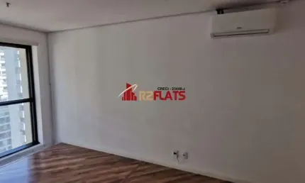 Flat com 2 quartos para alugar na Avenida Ibijaú, 355, Moema, São Paulo