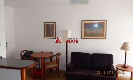 Flat com 1 quarto para alugar na Alameda Jauaperi, 1083, Moema, São Paulo