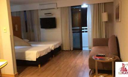 Flat com 1 quarto para alugar na Rua Tuim, 18, Moema, São Paulo