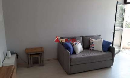 Flat com 1 quarto para alugar na Avenida Miruna, 399, Moema, São Paulo