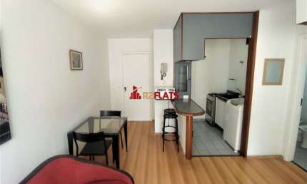 Flat com 1 quarto para alugar na Alameda Jauaperi, 1083, Moema, São Paulo