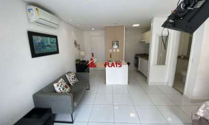 Flat com 1 quarto para alugar na Alameda Jauaperi, 1083, Moema, São Paulo