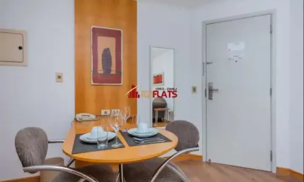 Flat com 1 quarto para alugar na Rua Tuim, 18, Moema, São Paulo