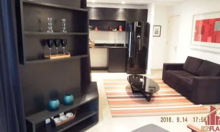 Flat com 1 quarto para alugar na Rua São Tomé, 73, Vila Olímpia, São Paulo