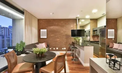 Flat com ótimo preço no bairro Vila Olímpia. Confira!