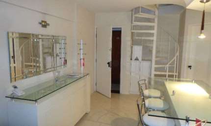 Flat com 1 quarto para alugar na Avenida Moema, 177, Moema, São Paulo