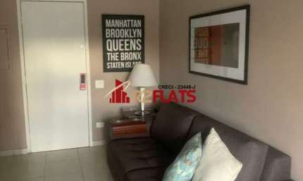 Flat com 1 quarto para alugar na Avenida Moema, 177, Moema, São Paulo
