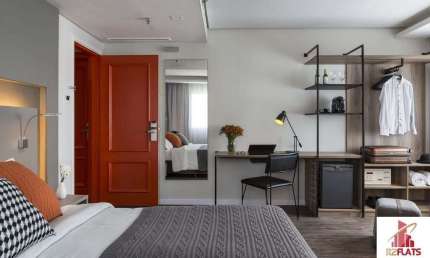 Flat com 1 quarto à venda na Avenida Ibirapuera, 2577, Moema, São Paulo