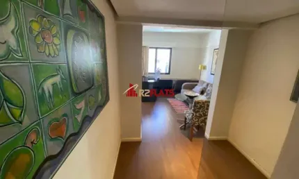 Flat com 1 quarto para alugar na Alameda Lorena, 521, Jardim Paulista, São Paulo