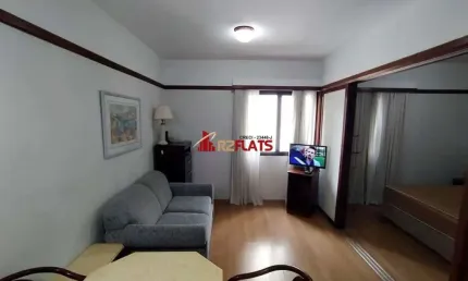 Flat com 1 quarto para alugar na Alameda Lorena, 521, Jardim Paulista, São Paulo