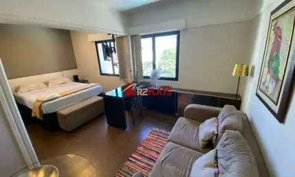 Flat com 1 quarto para alugar na Alameda Lorena, 521, Jardins, São Paulo