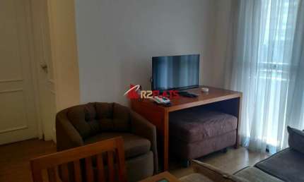 Flat com 2 quartos para alugar na Rua Sansão Alves dos Santos, 373, Brooklin, São Paulo