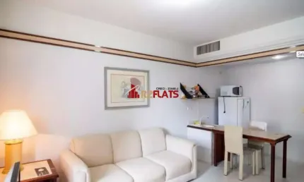 Flat com 1 quarto para alugar na Rua Hans Oersted, 119, Brooklin, São Paulo