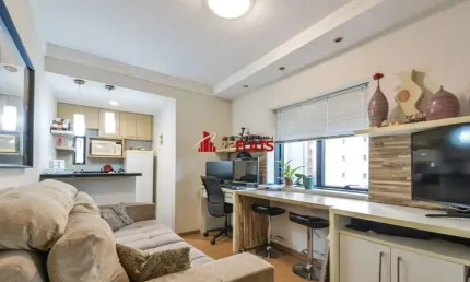 Flat com 1 quarto para alugar na Rua Hans Oersted, 119, Brooklin, São Paulo
