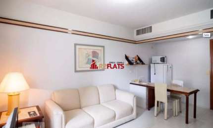 Flat com 1 quarto para alugar na Rua Hans Oersted, 119, Brooklin, São Paulo