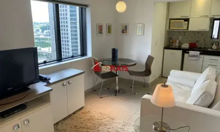 Flat com 1 quarto para alugar na Rua Hans Oersted, 119, Brooklin, São Paulo