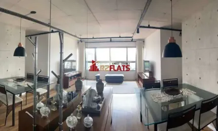 Flat com 2 quartos para alugar na Rua Joaquim Guarani, 485, Brooklin, São Paulo