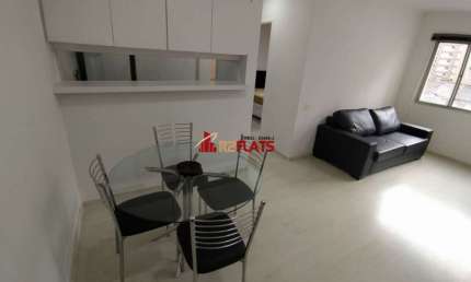 Flat com 1 quarto para alugar na Avenida Rouxinol, 763, Moema, São Paulo