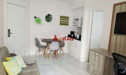 Flat com 1 quarto para alugar na Alameda dos Anapurus, 1661, Moema, São Paulo