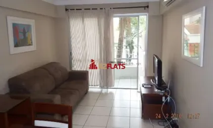 Flat com 2 quartos para alugar na Alameda Joaquim Eugênio de Lima, 1360, Jardins, São Paulo