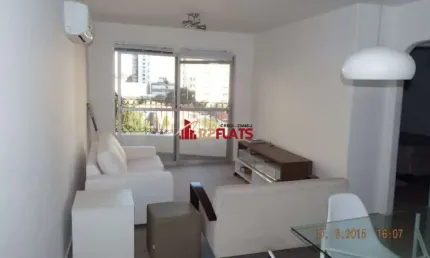 Flat com 2 quartos para alugar na Alameda Joaquim Eugênio de Lima, 1360, Jardins, São Paulo