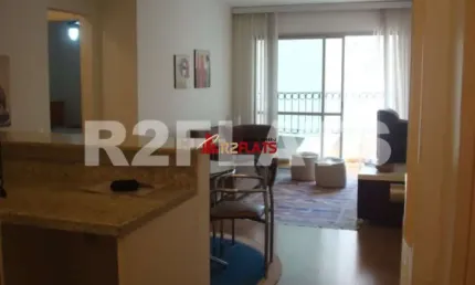 Flat com 2 quartos para alugar na Alameda Joaquim Eugênio de Lima, 1360, Jardins, São Paulo