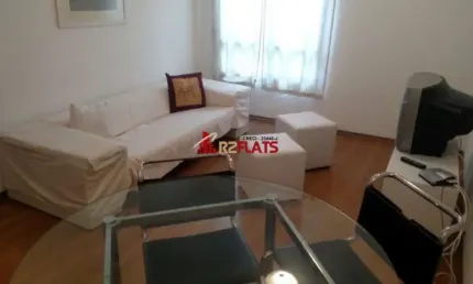 Flat com 1 quarto para alugar na Alameda Joaquim Eugênio de Lima, 1360, Jardins, São Paulo