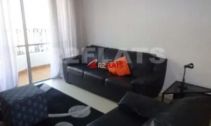 Flat com 2 quartos para alugar na Alameda Joaquim Eugênio de Lima, 1360, Jardins, São Paulo
