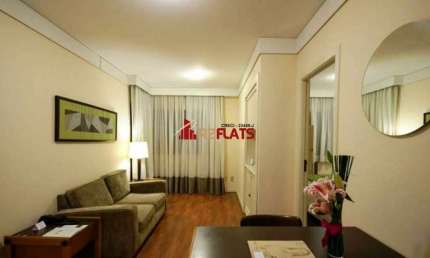 Flat com 1 quarto à venda na Rua Guararapes, 1889, Brooklin, São Paulo