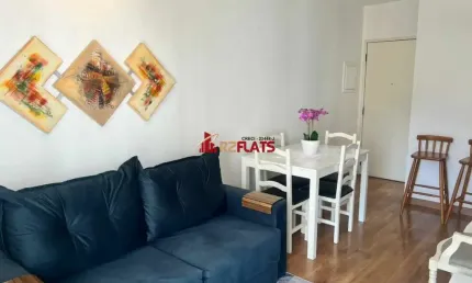 Flat com 2 quartos para alugar na Rua Guarará, 58, Jardins, São Paulo