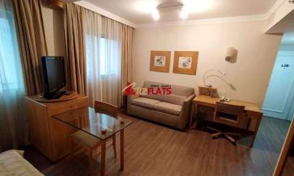 Flat com 1 quarto à venda na Rua Oscar Freire, 1948, Pinheiros, São Paulo
