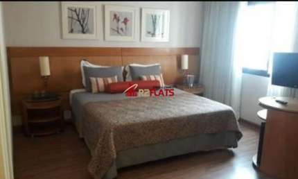 Flat com 1 quarto à venda na Avenida Rouxinol, 55, Moema, São Paulo