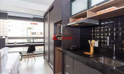Flat com 1 quarto à venda na Rua Oscar Freire, 1375, Pinheiros, São Paulo