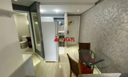 Flat com 1 quarto à venda na Avenida Jamaris, 101, Moema, São Paulo