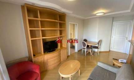 Flat com 1 quarto à venda na Avenida Miruna, 320, Moema, São Paulo
