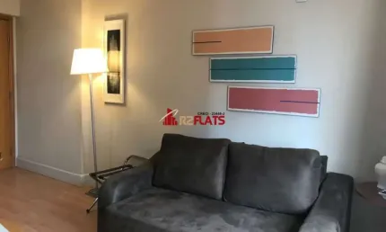 Flat com 1 quarto para alugar na Alameda Lorena, 473, Jardins, São Paulo