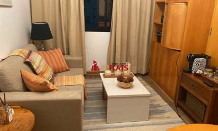 Flat com 1 quarto para alugar na Avenida Macuco, 595, Moema, São Paulo